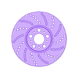 Brake disk coaster.stl Brake disc drink coasters