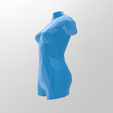 Female-Mannequin-Stand-Low-Poly02.png Bust  Sexy Female Mannequin Stand - Low Poly