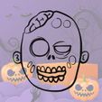 cults.jpg Zombie Halloween Cookie Mold