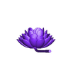3by3D_SucculentLapelFlower.stl STL file Succulent Lapel Flower・3D printer model to download, 3by3D