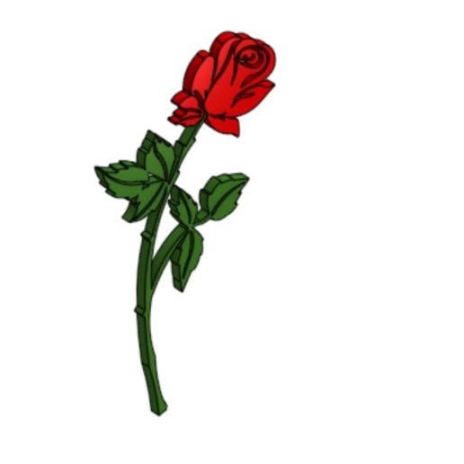 Näyttökuva-2021-07-11-183459.jpg Datei STL Rose Wandkunst・Modell für 3D-Druck zum herunterladen, Printerboy