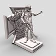 4.jpg Download STL file Lemmy Kilmister motorhead - 3Dprinting 3D • 3D printable template, ronnie_yonk