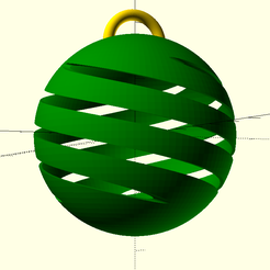 xmas_ornament.png Archivo STL gratis Adorno de árbol de Navidad con forma de globo en espiral・Plan para descargar y imprimir en 3D