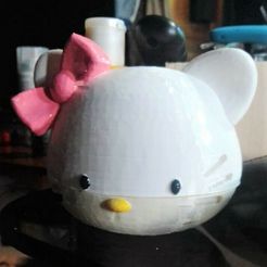 Grinder-Hello-Kitty.jpg STL file Hello Kitty Grinder・Model to download and 3D print