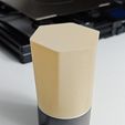 1716470058455.jpg STL Table lamp with Shade. 3D-printed Desk lamp E27 socket