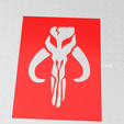 Capture.PNG Mandalorian Mythosaur symbol stencil