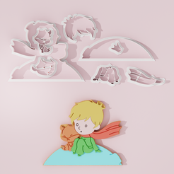 Little-Prince-with-Fox.png Little Prince with Fox Cookie Cutter