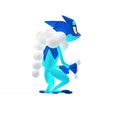 7.jpg POKÉMON Pokémon Frogadier Frogadier 3D MODEL RIGGED AMPHIBIAN FROG DINOSAUR Pokémon Pokémon