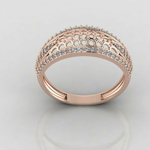 WOMEN RING STONE DIAMOND STL DETAILS GRAM RING MODELS 3D PRINT MODEL 3D model
