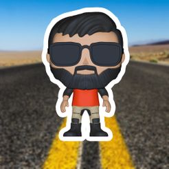 BPR_Render-401p.jpg STL-Datei FUNKO BIKER・Vorlage für 3D-Druck zum herunterladen