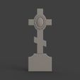 Prev.311.jpg Modèle 3D de la croix tombale