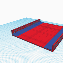 Plataforma.png STL file Display stand hot wheels cars circuit・3D printer model to download