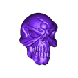 XA1002骷髅头3.stl SKULL 3D MODEL