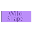 WILD_SHAPE.stl Personagem rastreador D&D