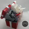 MimicsStaringWistfully.png Gift Box Mimic (Print-in-Place, Articulated, No Supports Required)