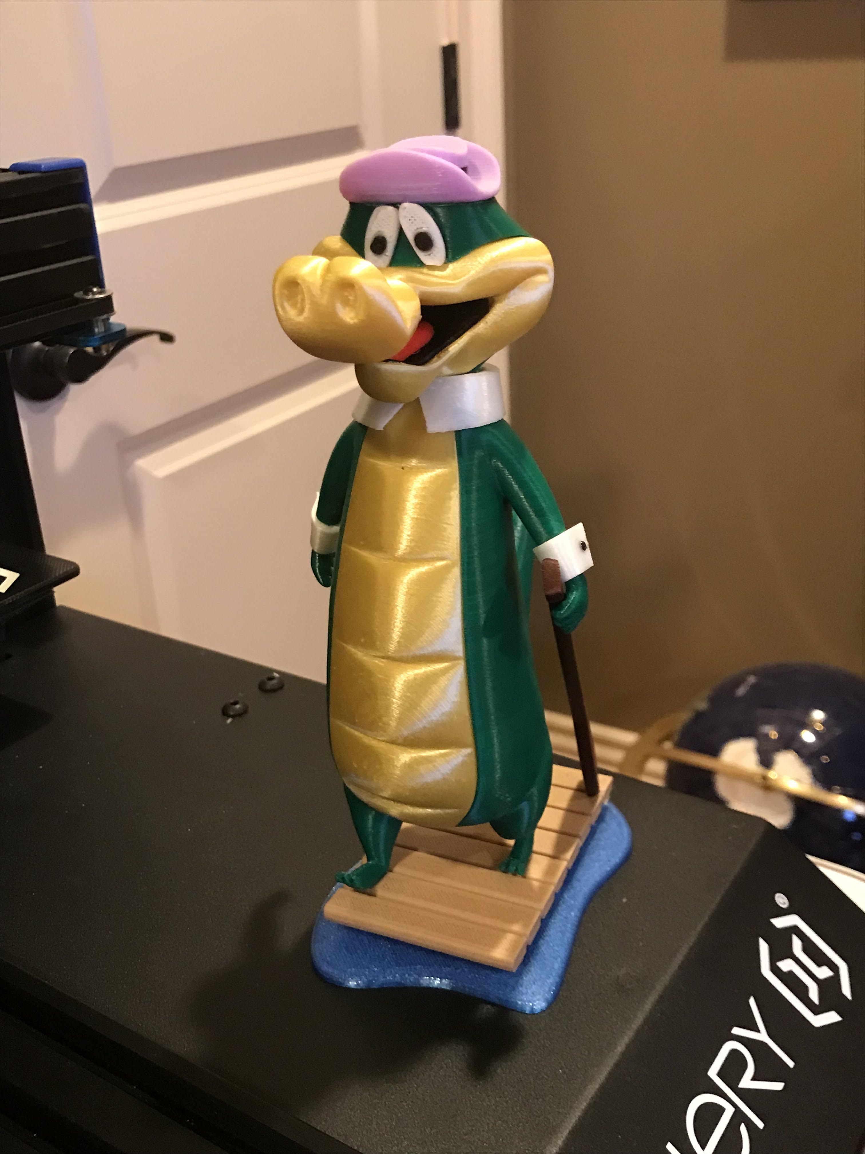 3d Print Wally Gator • Made With Artillery X2・cults