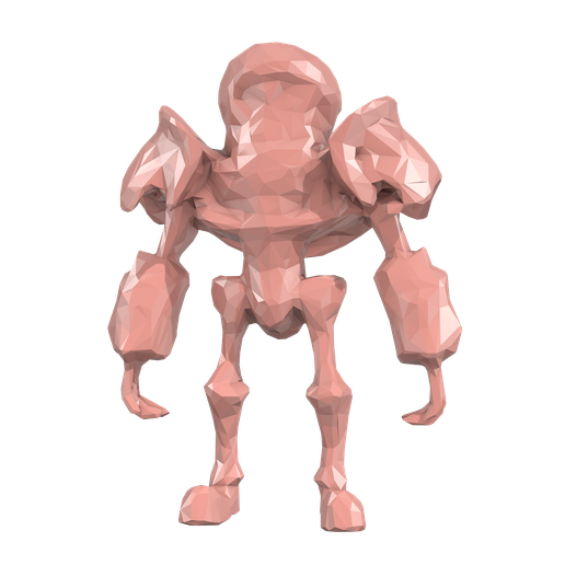Skeleton-1.png Christmas Skeleton low poly