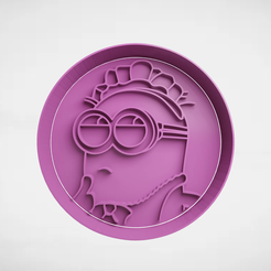 push-diseño.png 3D file phil minion from my favorite villain・3D print model to download