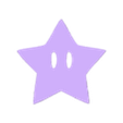 Mario Star v1.stl Mario Star Decoration - 2D Art