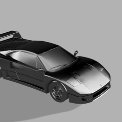 F40.png Archivo STL FERRARI F40・Objeto para impresora 3D para descargar