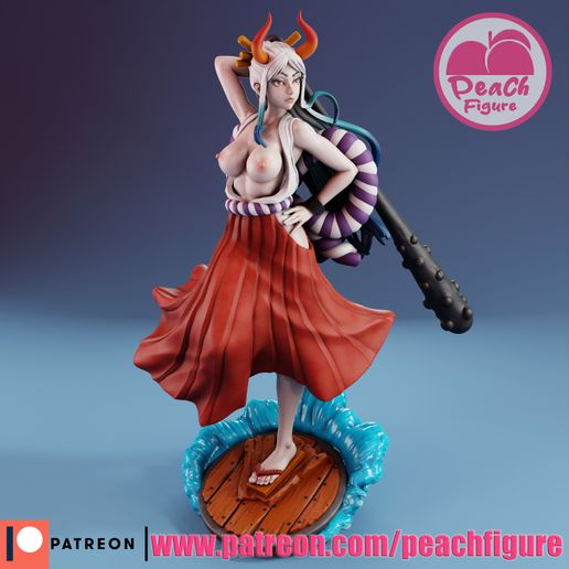 🎁 YAMATO ONE PIECE (NSFW)・ STL File for ・Cults