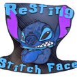 stitch-face-head.png Resting stitch Face wall art 2 versions