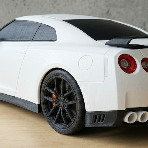 🚗 nissan gtr r35・ STL File for 3D printing・Cults
