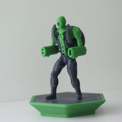 Captious Heavy 1 square.jpg Free STL file Kordran Conflict - Demo Miniature 1・3D printing template to download, reddadsteve