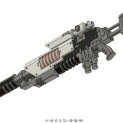 las.png Free STL file Laser Pointer For Space Infantry・3D printing design to download