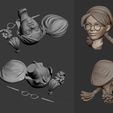 margo_10_display_large.jpg Bold Machines: Margo Main Character Model for The 3D Printed Movie