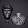 07.jpg Brian Moser Bust – 150mm Collectible Scale – STL File for 3D Printing
