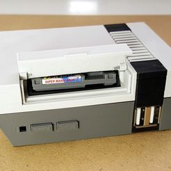 bb1544c467cae425bc151621b494f680_display_large.jpg Free STL file Mini NES Raspberry Pi Case・3D printable model to download