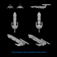 _preview-Lotus-flower.png FASA Federation Non-combatants Part 1: Star Trek starship parts kit expansion #23a