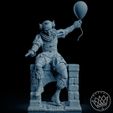 BNW-1.jpg Fan Art - Pennywise aus IT - Statue