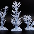 IMG_1139.jpg Miniature Forest / Trees / Plants Terrain Set - Supportless