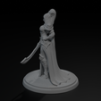 Female_Warrior1.003.png Medieval Hero Mega Pack  10 Fantasy Characters STL OBJ