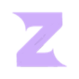 Z.stl Letters and Numbers CONAN THE BARBARIAN | Logo