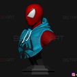 02.jpg Scarlet Spider Bust - Spider Man - Marvel Comics High quality