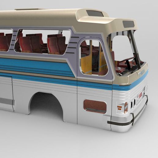 ☄️ Pegaso Comet Bus 1/14 Scale - RC 3D Printable Bus with Realistic ...