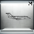 lancair-iv-p.png Wall Silhouette: Airplane Set