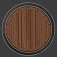 BasicBarrel-06.png Wooden Barrel (28mm Scale)