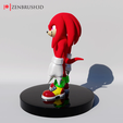 |@| ZENBRUSH3D knuckles - Sonic 3D PRINTING - STL