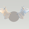 hd2.png Harley Davidson : Skull Logo With wings