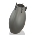 vase304 v1-12.png pot vase cup vessel Bomb v304 for 3d-print or cnc