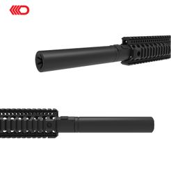 supressor 5.jpg STL file Airsoft - Supressor 5・3D printing template to download