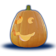 Pumpkin-1-9_1d.png Jack-O-Lantern - Goofy / Tapered (Solid and Hollow Versions)
