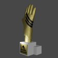 Guante-45.png STL file Qatar 2022 World Cup Golden Glove・3D printing idea to download