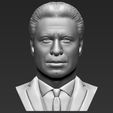 1.jpg John Travolta bust 3D printing ready stl obj formats