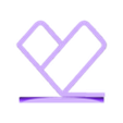 2pm.stl 2PM Kpop Logo Decor Display Ornament