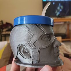 1.jpg Free STL file Captain America Mate・3D printing idea to download